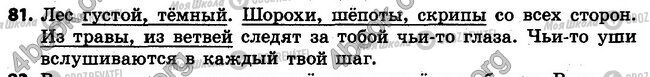 ГДЗ Російська мова 4 клас сторінка 81